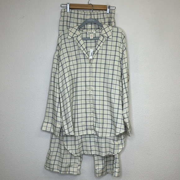 Madewell Plaid Flannel Pajama Set - Picture 4 of 13